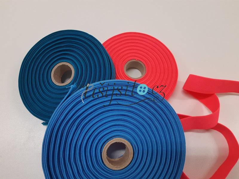 Pruženka dětská 21mm růžová neon