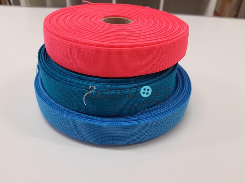 Pruženka dětská 21mm růžová neon