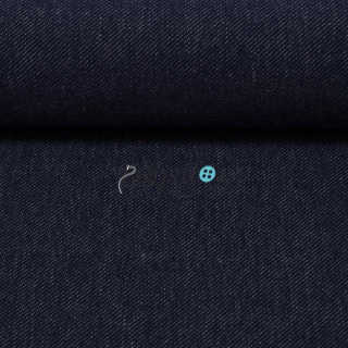 Úplet vzhled jeans tmavě modrý